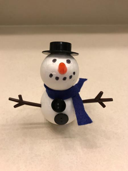 Image for event: Take-N-Make Craft: Snowman
